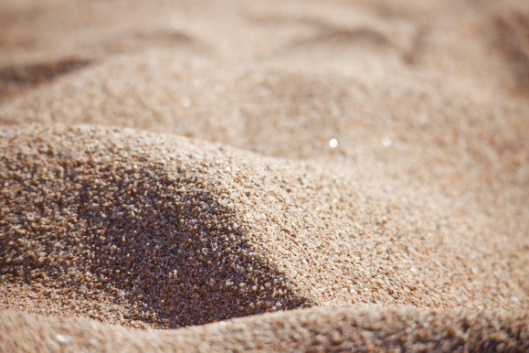 NPK fertilizer granules closeup